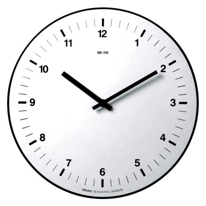 Orario - White - Wall clock