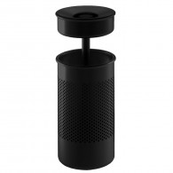 Cribbio - Floor ashtray with waste basket