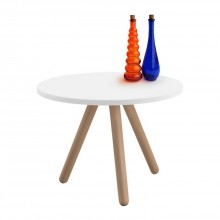 Woody - Round side table diameter 60 cm